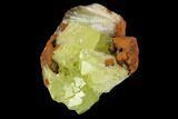 Yellow-Green Adamite Crystal Cluster - Durango, Mexico #127037-1